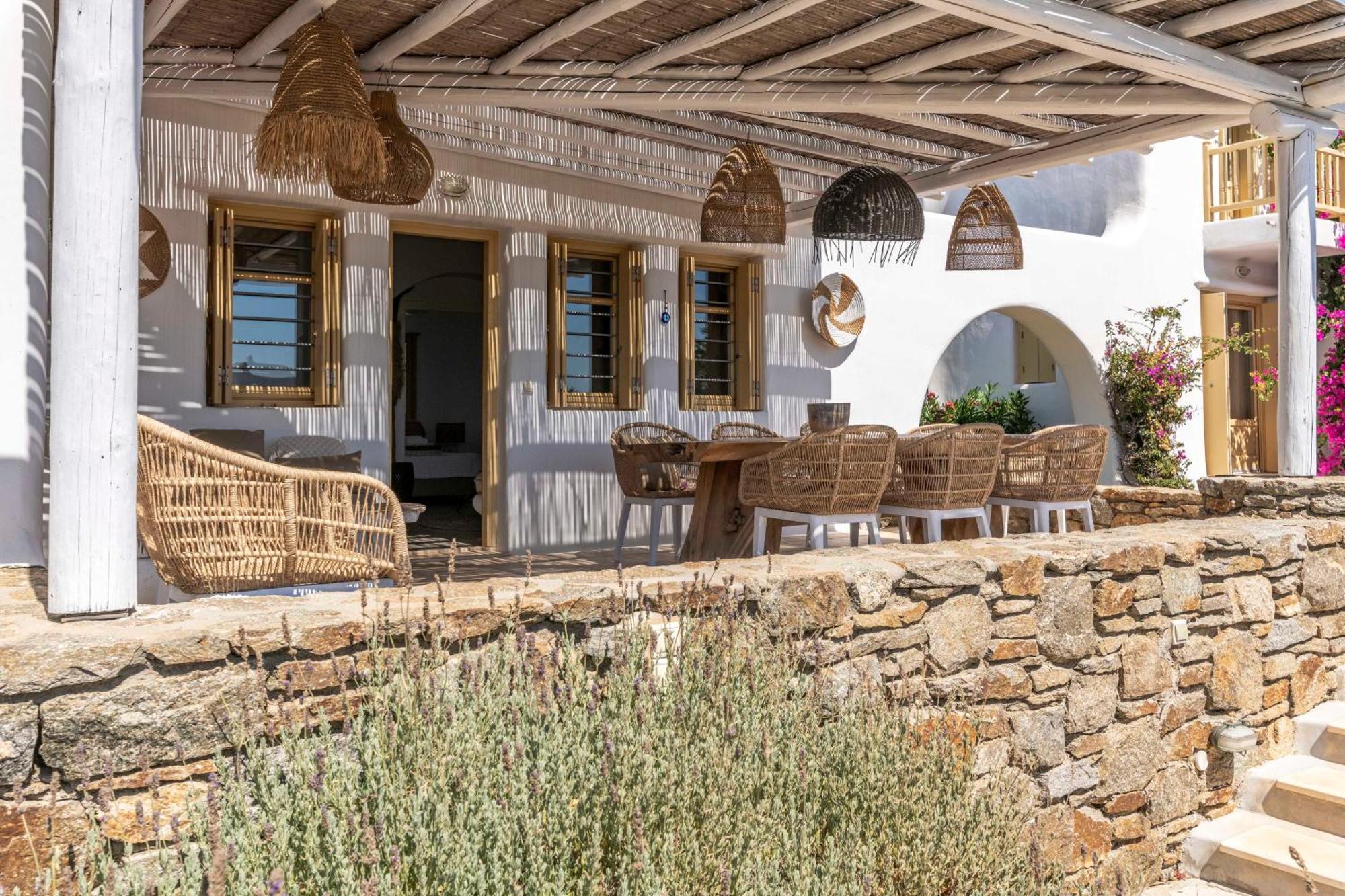 Leno Villas Mykonos Mykonos Town Quarto foto